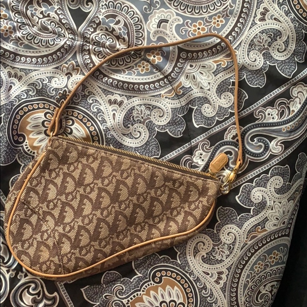 Dior Saddle Clutch. Gently used.